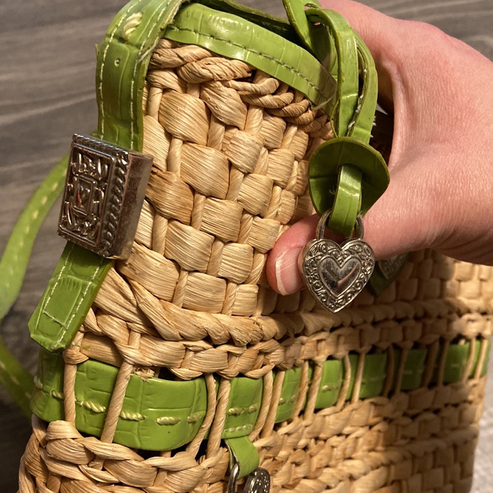 Brighton Straw Crossbody Bag - Picture 4 of 16